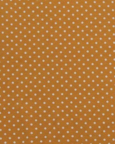 Karrygul med hvide prikker - Jersey