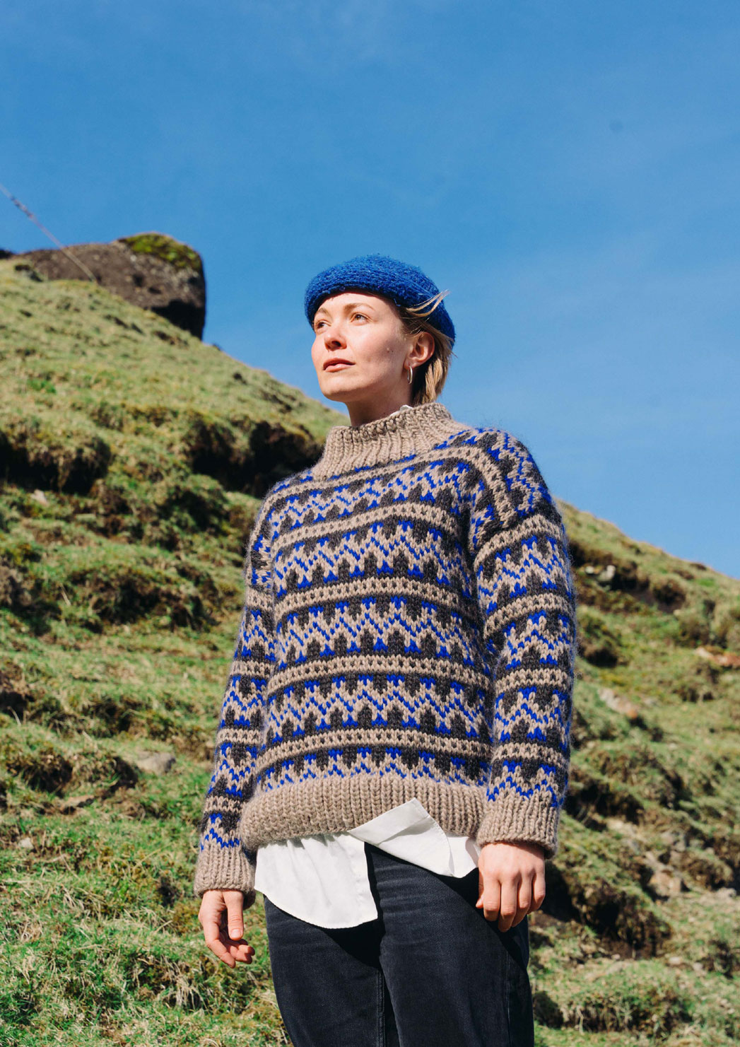 Saksun damesweater str. XS-XL 3 Saksun damesweater str. XS-XL