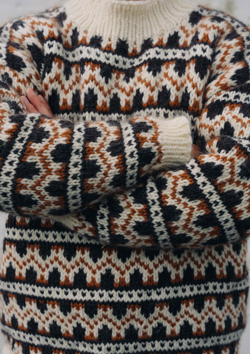 Saksun herresweater str. S-XL 4 Saksun herresweater str. S-XL - Billede 2