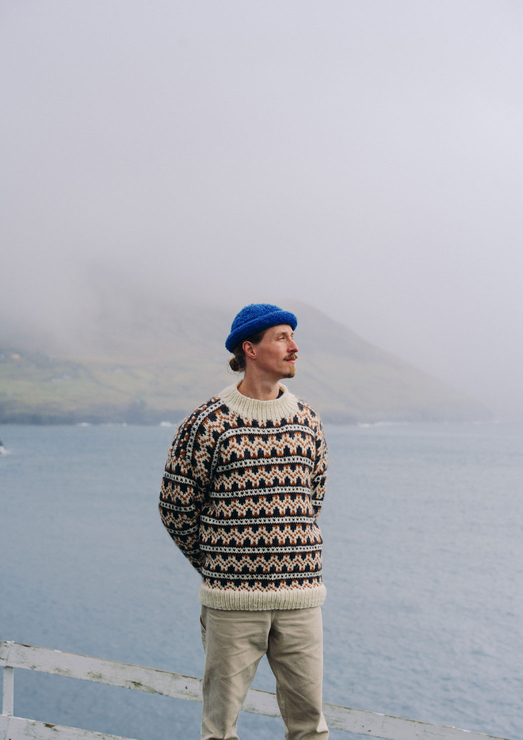 Saksun herresweater str. S-XL 5 Saksun herresweater str. S-XL - Billede 3