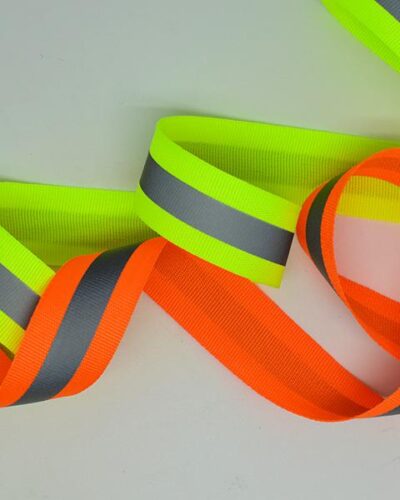 Orange neon m. refleks - 50 mm