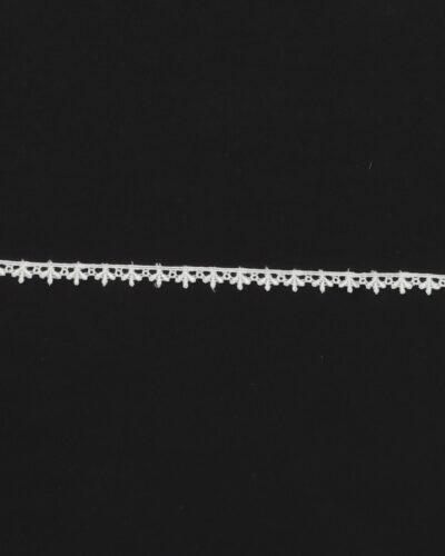 Hvid med mønster - 10 mm