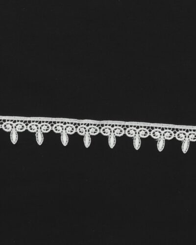 Hvid med tunger - 30 mm