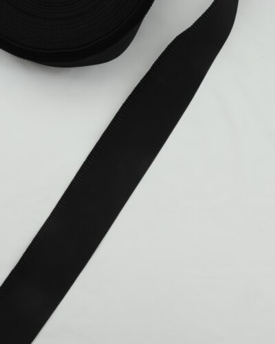 Sort flæseelastik - 70 mm