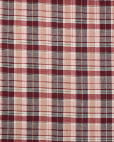 Flonnel - Tern, rødbrun/beige/brun