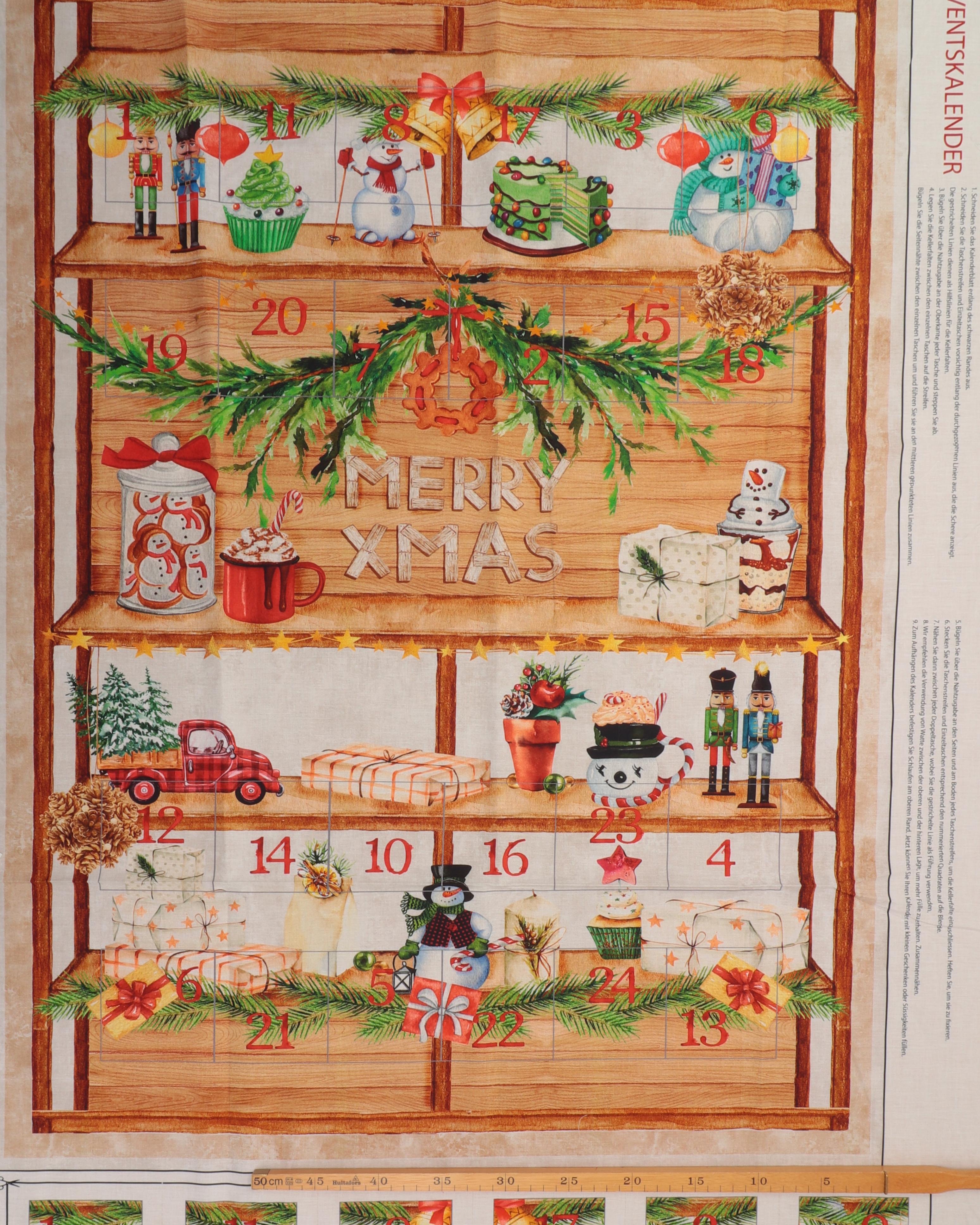 Sy en kalender til 24 gaver 4 Sy en kalender til 24 gaver - Billede 2