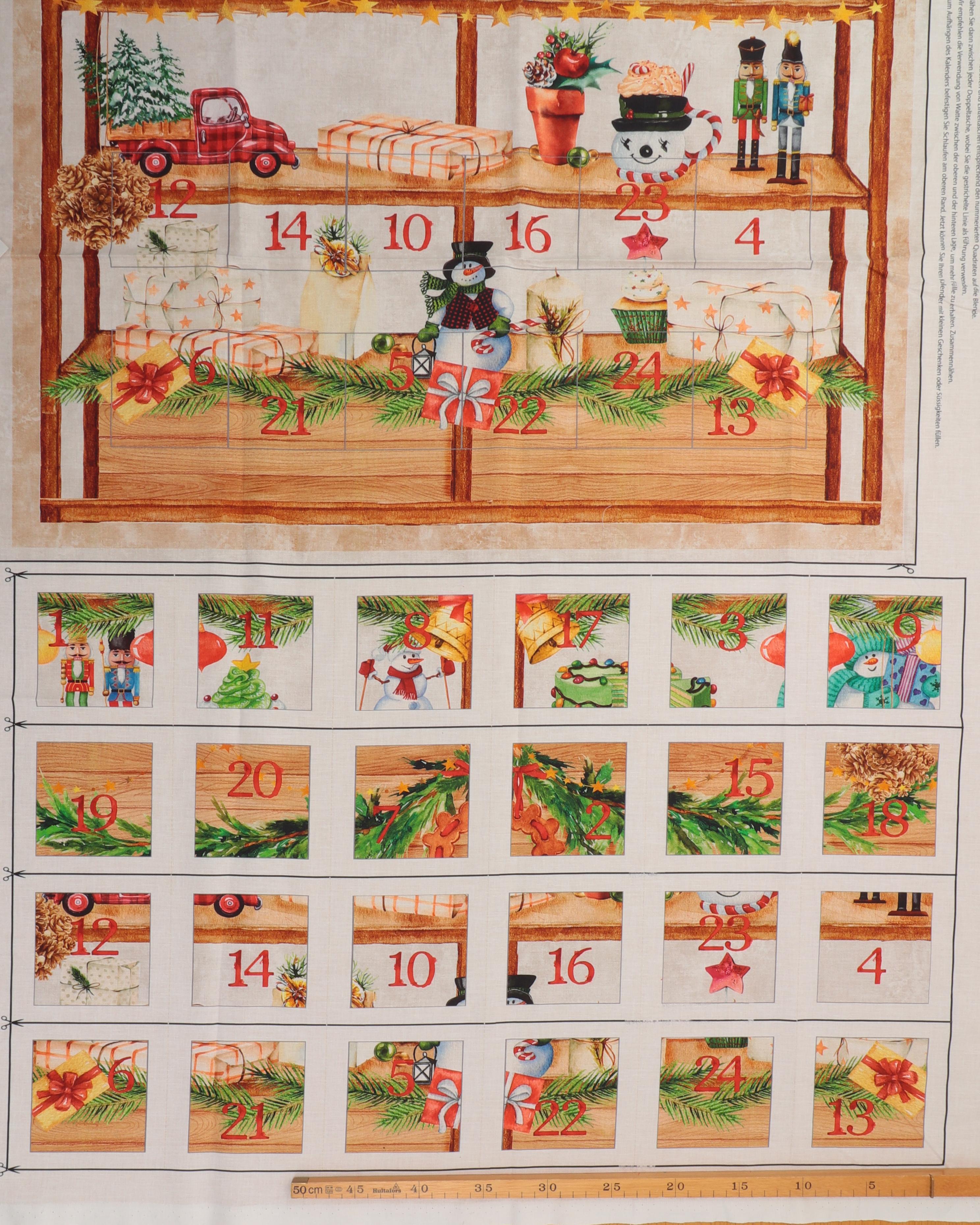 Sy en kalender til 24 gaver 5 Sy en kalender til 24 gaver - Billede 3