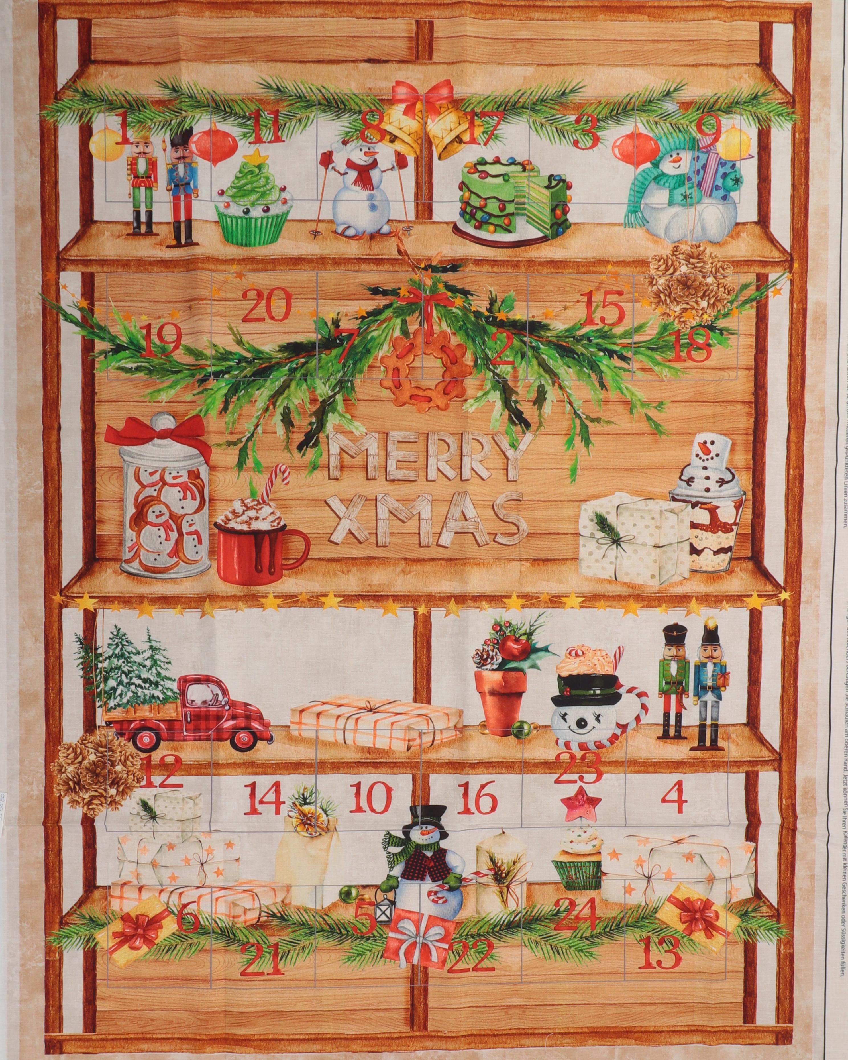 Sy en kalender til 24 gaver 3 Sy en kalender til 24 gaver