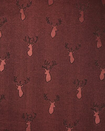 Sort med kobberglimmer og kronhjort - Boligtekstil