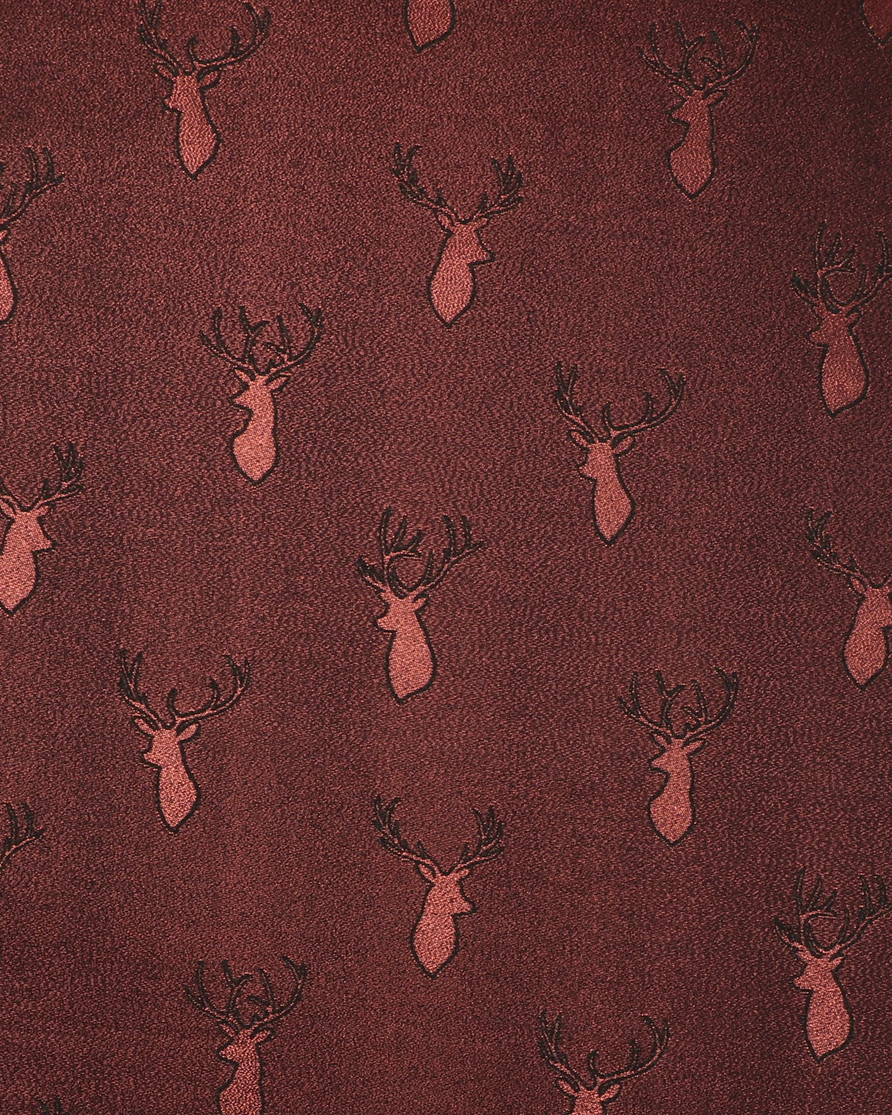Sort med kobberglimmer og kronhjort - Boligtekstil 3 Sort med kobberglimmer og kronhjort - Boligtekstil