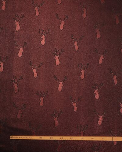 Sort med kobberglimmer og kronhjort - Boligtekstil 6 Sort med kobberglimmer og kronhjort - Boligtekstil