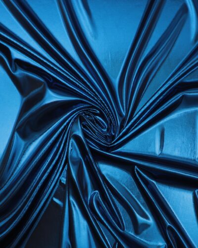 Skinnende blå - Polyester