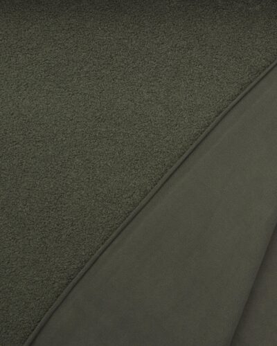 Vissengrøn - doubleface teddybear/fleece