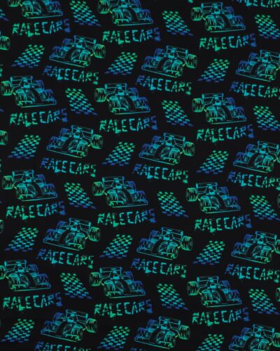 Racerbiler på sort bund - Jersey