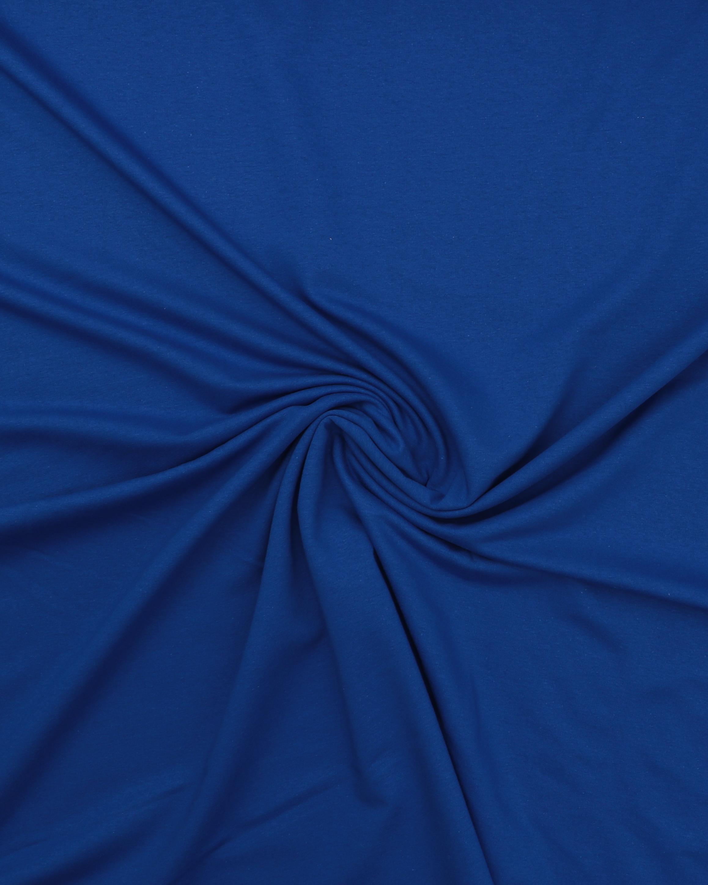 Koboltblå - French Terry 3 Koboltblå - French Terry