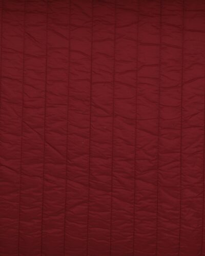 Vinrød - tosidet, vatteret og quiltet