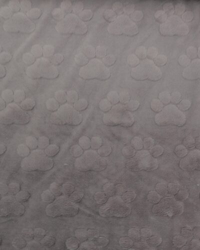 Grå hundepoter - Microfleece