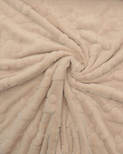 Lys beige hundepoter - Microfleece
