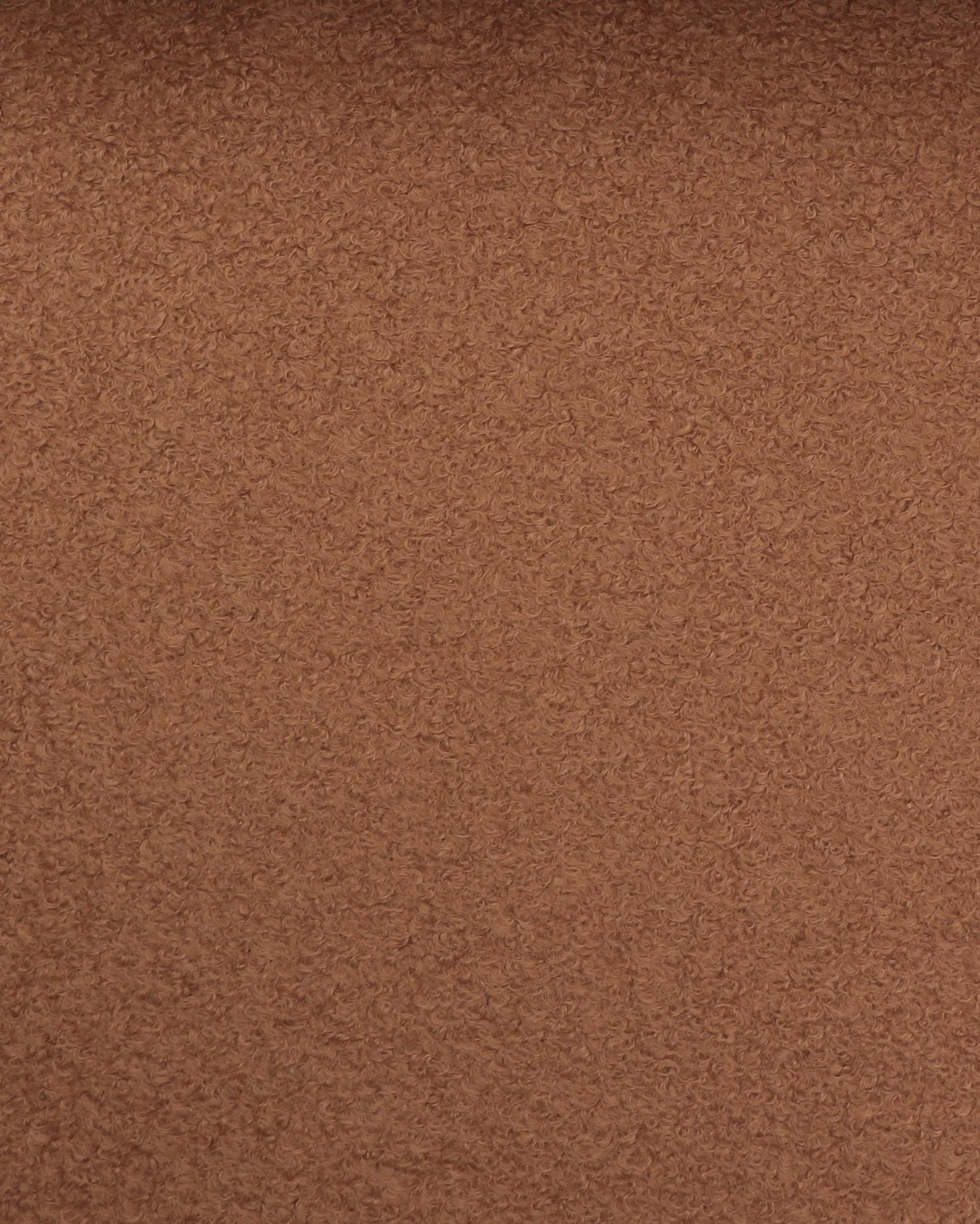 Lysebrun med krøl - Polyester 5 Lysebrun med krøl - Polyester - Billede 3