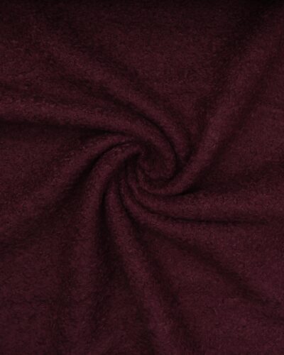 Aubergine med krøl - Polyester
