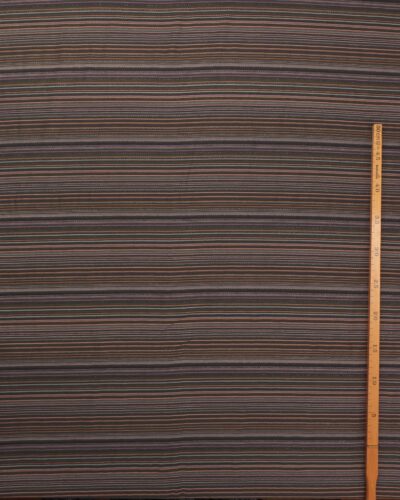 Alternative view of Striber, mørk armygrøn, kobber, rosa og lilla - Bomuld/polyester