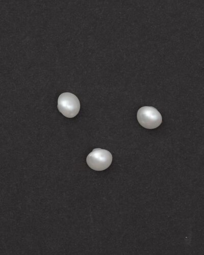 Øjeknap, perlefarvet - ca. 9 mm