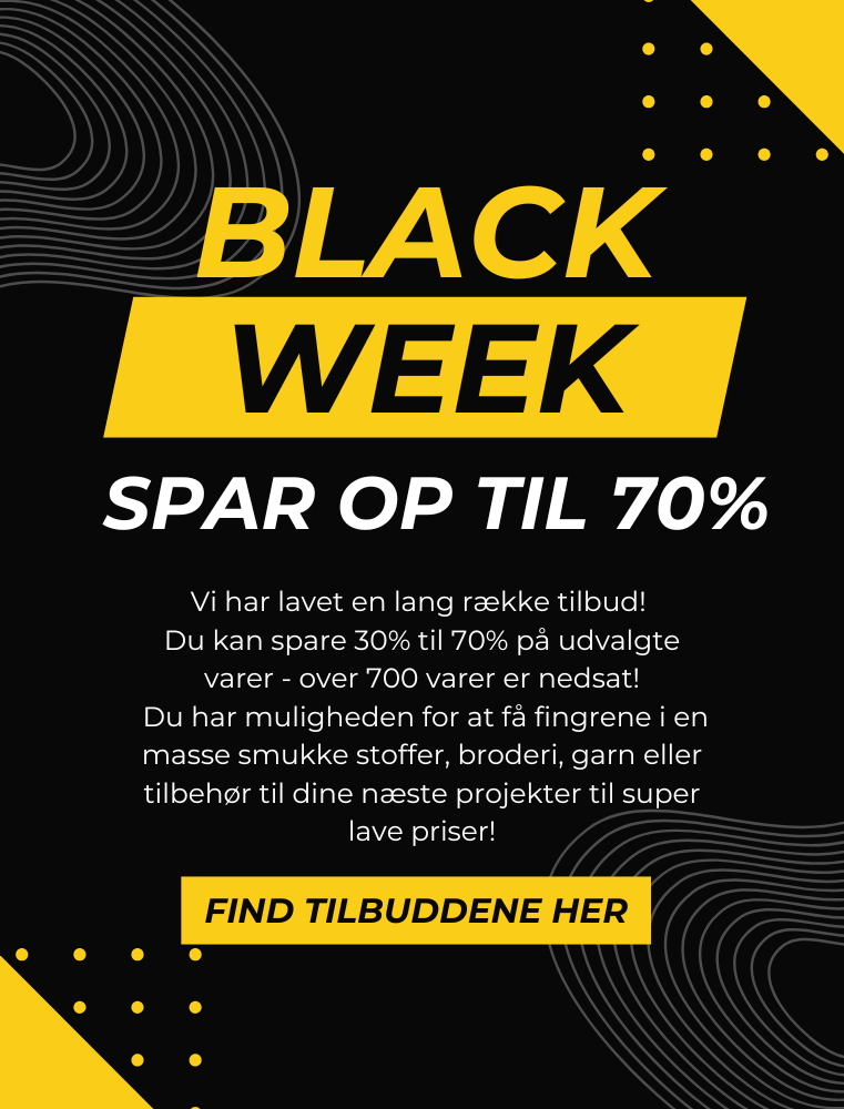 Køb stof online - Billigt stof i mange farver og mønstre