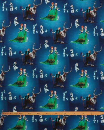 Frost figurer på blå bund - Jersey