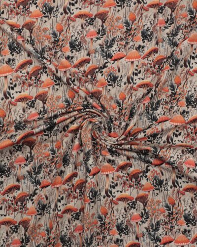 Svampe på beige bund - Isoli 7 Svampe på beige bund - Isoli