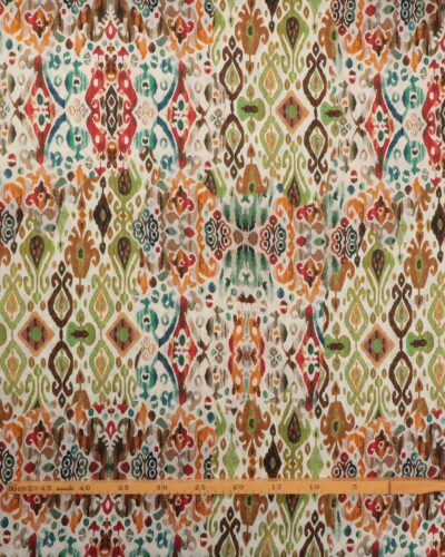 Alternative view of Mønster i jordfarver - Viskose