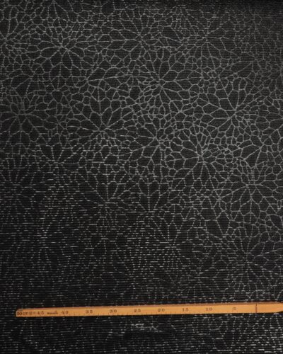 Alternative view of Sort med sølv mønster - Polyester/spandex