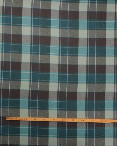 Alternative view of Flonnel - Tern, blå/petrol/grå