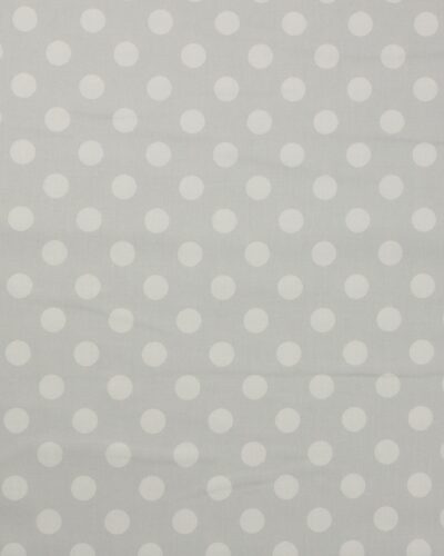 Pom Pom, lysegrå m. store lys lysegrå prikker - Tula Pink