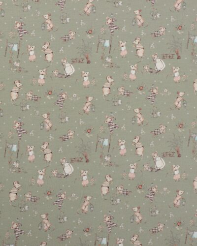 Mus i haven på støvet grøn bund - Jersey