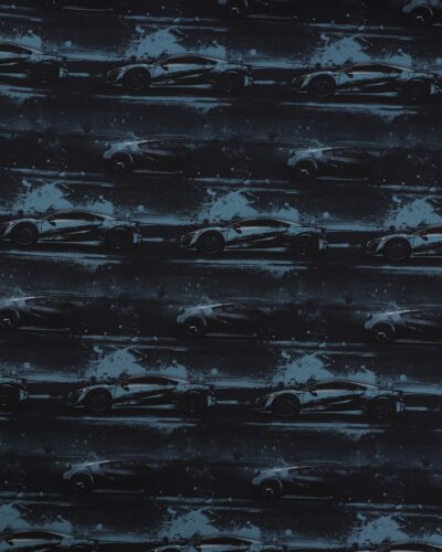 Hurtige biler, sort/blå - Jersey