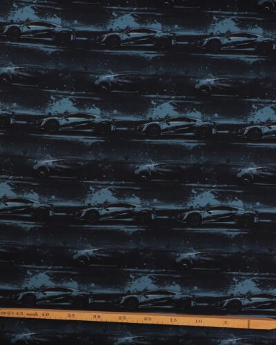 Alternative view of Hurtige biler, sort/blå - Jersey