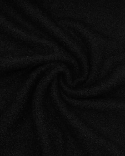 Sort med krøl - Polyester