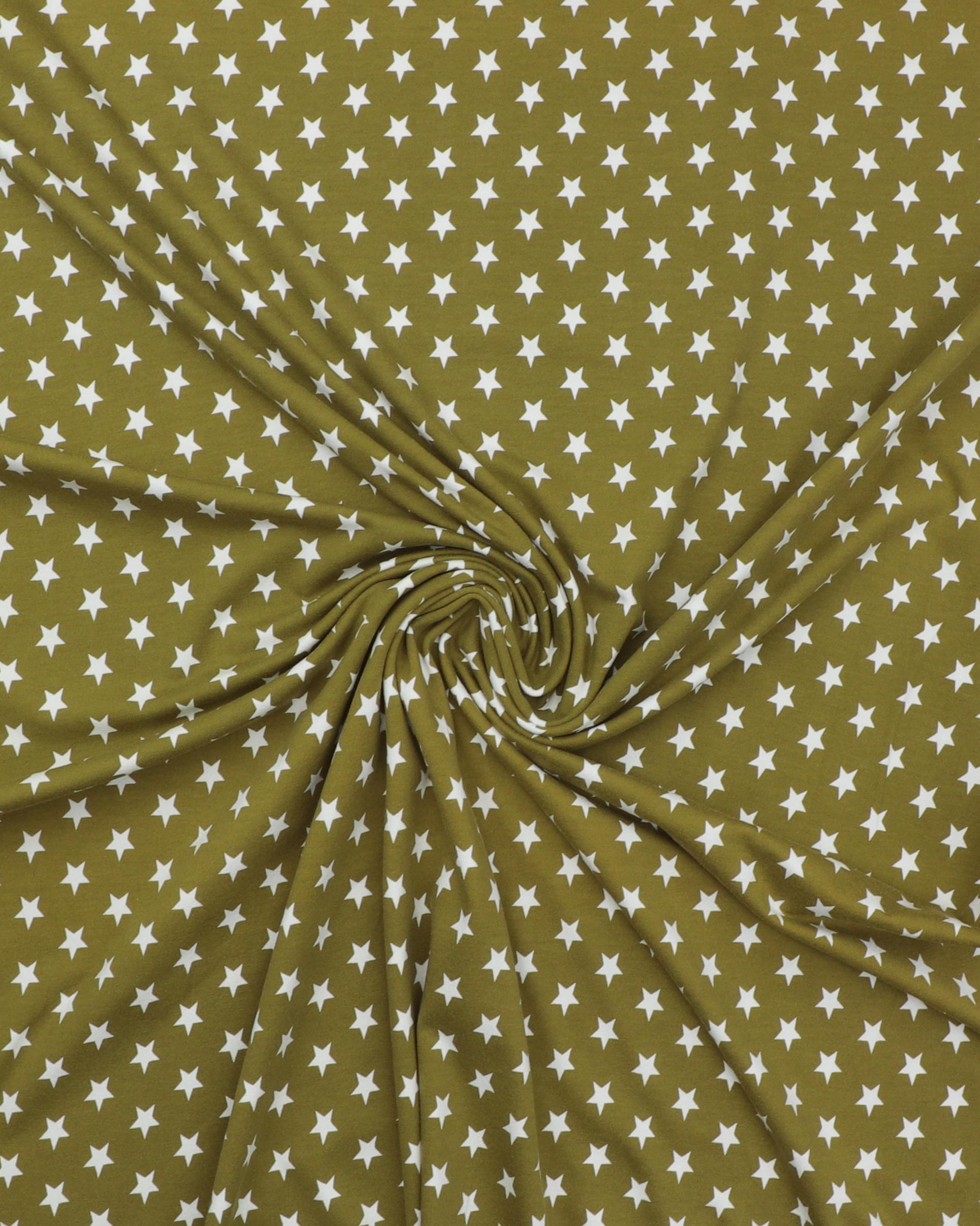 Hvide stjerner på grøn - Jersey 5 Hvide stjerner på grøn - Jersey - Billede 3