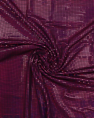 Bordeaux/cerise - Polyester m. stræk