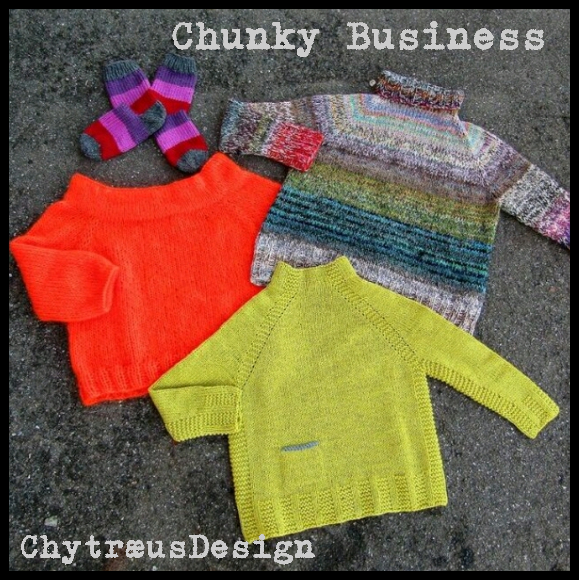 Chunky Business af Sisse Chytræus 5 Chunky Business af Sisse Chytræus - Billede 3