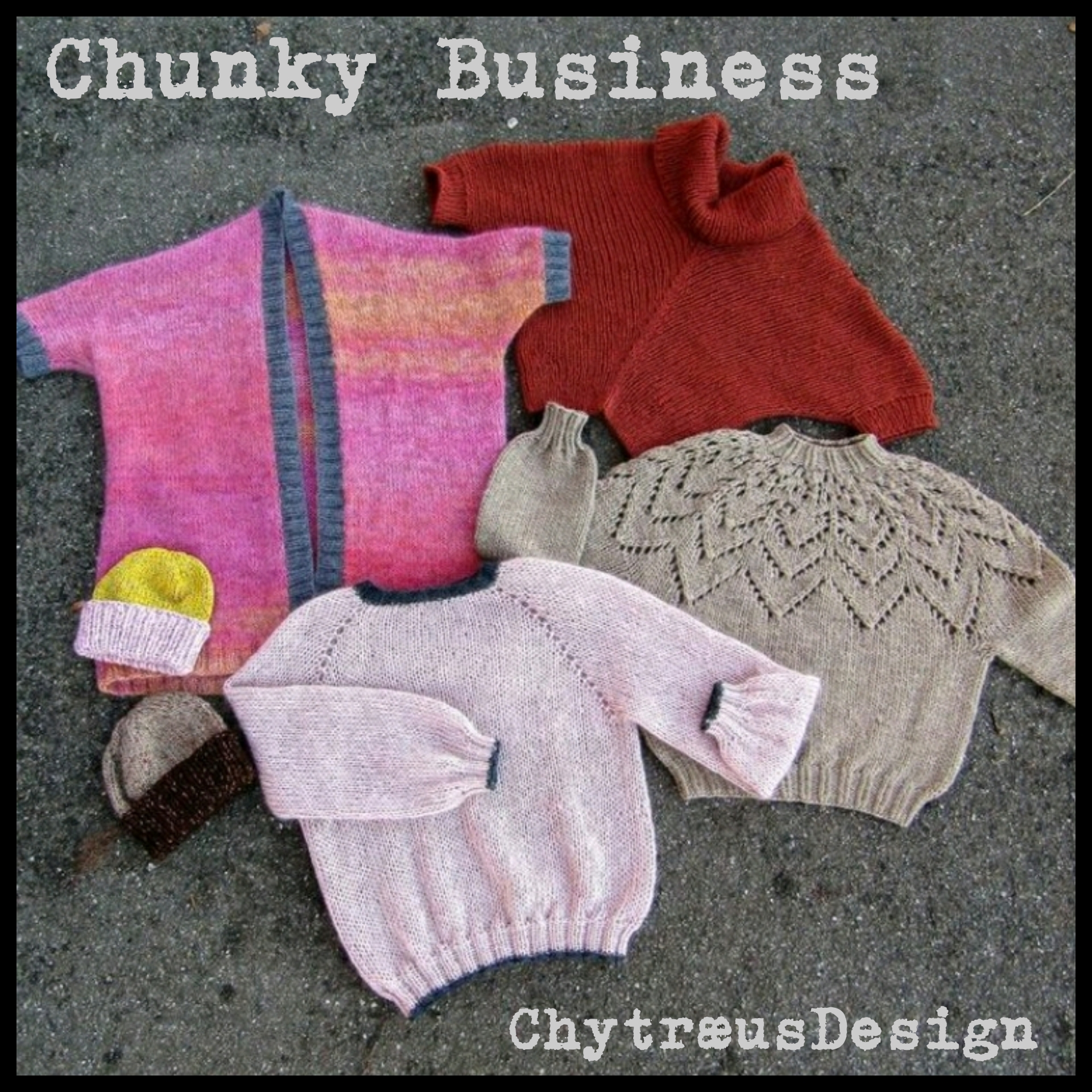 Chunky Business af Sisse Chytræus 4 Chunky Business af Sisse Chytræus - Billede 2