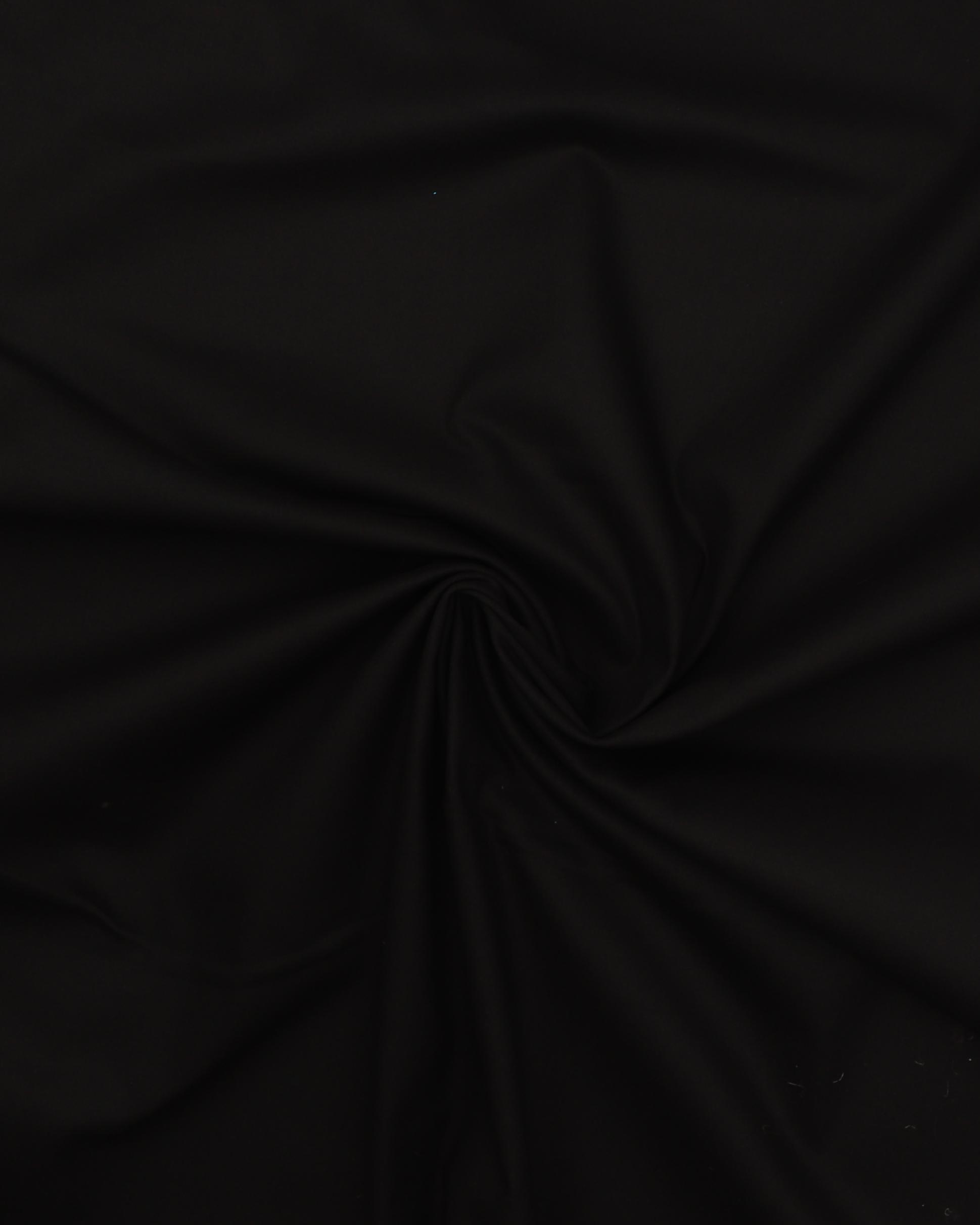 Sort - Twillvævet 4 Sort - Twillvævet - Billede 2