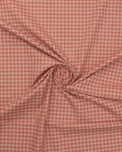 Rød med tern - Bomuld