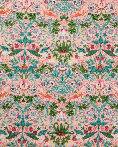 Strawberry thief, blush - William Morris