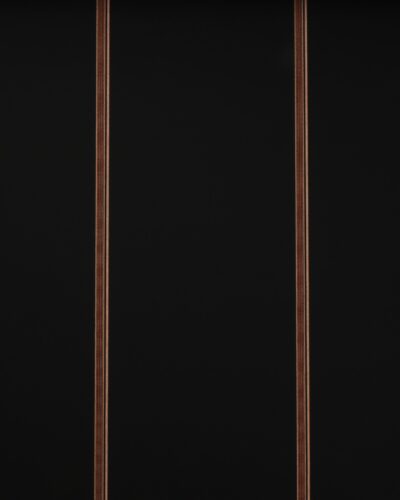 Alternative view of Sort m. orange stribe - Markisestof