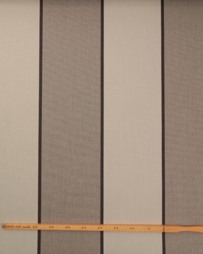 Lysebrun/lys beige - Markisestof