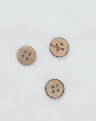 4-huls lys - 13 mm kokosknap