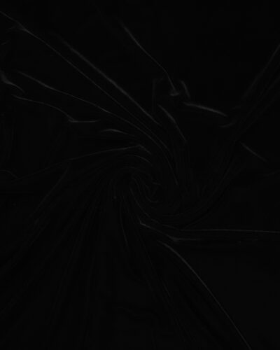 Stræk velour - Blank sort