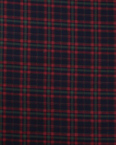 Flonnel - Tern, grøn/blå/rødbrun