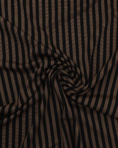 Brun og sort stribet - Jersey, Punto